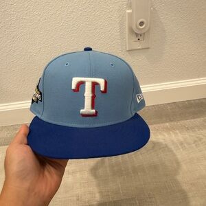 New Era fitted hat Texas Rangers